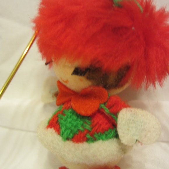 RARE RETRO 60'S PAIR OF TIGHTROPE/TRAPEZE WALKER ORNAMENTS, MADE IN JAPAN - Picture 2 of 5